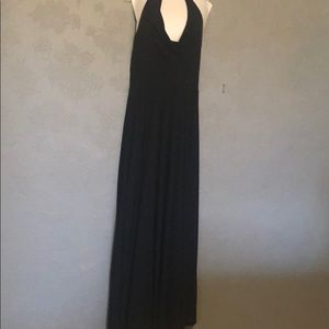 Halter-top gown